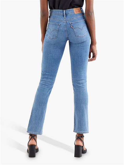 Levis 314 Shaping Straight Cut Jeans Slate Mystery At John Lewis And Partners
