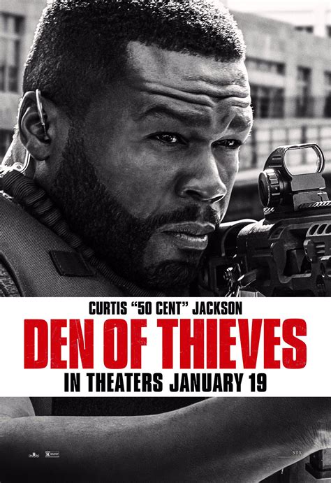 Den Of Thieves Poster Curtis 50 Cent Jackson Read