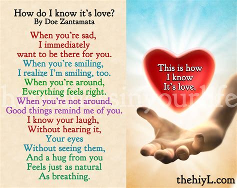 How You Know Your In Love Quotes Quotesgram