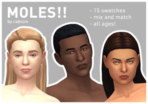 Lana Cc Finds Cabsim Moles My First Cc I Needed More