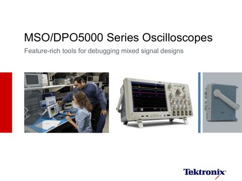 Msodpo5000 Series Oscilloscopes