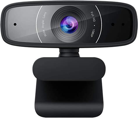 Asus Full Hd Webcam C3 Beamforming Mikrofon 360° Drehmechanismus Für