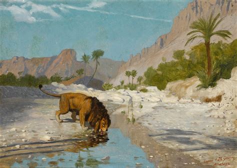 Lion In The Desert The Orientalist Sale 2022 Sothebys