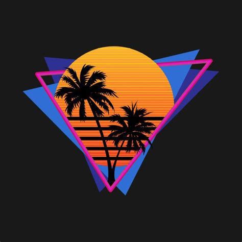 Check Out This Awesome 80sinspiredsynthwavesunsetdesign Design On