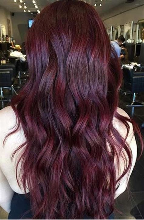 Pin By Celena Jo On Screenshots Wine Hair Hair Color Mahogany Deep