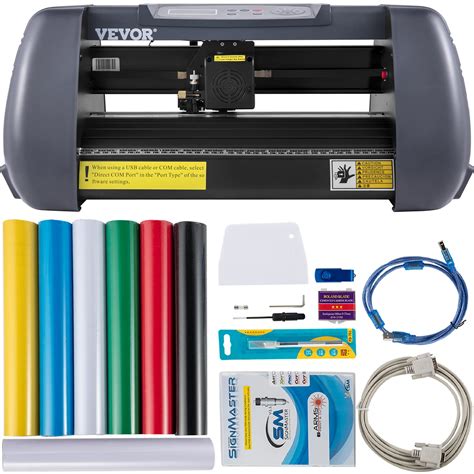 Buy Vevor Vinyl Cutter Machine 375mm Vinyl Printer Maximum Paper Feed
