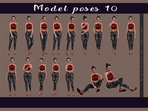 Model Poses 10 By Helgatisha At Tsr Sims 4 Updates