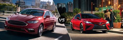 2018 Ford Fusion Vs 2018 Toyota Camry