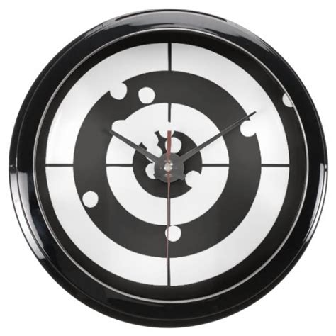 Target Practice Aquavista Clock