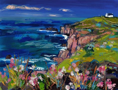 Judith Bridgland Sea Pinks Lands End