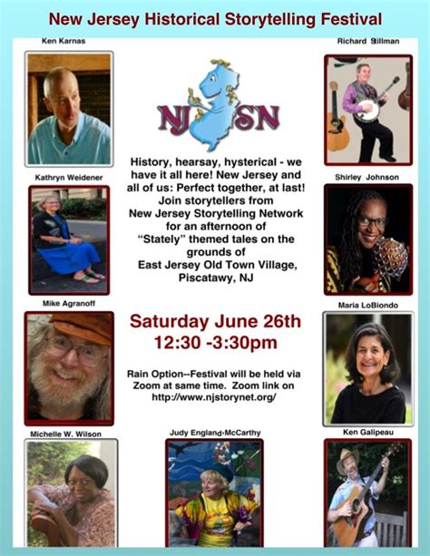 New Jersey Events — New Jersey Storytelling Network
