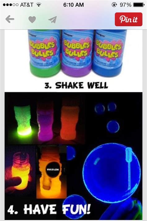 How To Make Glow In The Dark Bubbles Musely