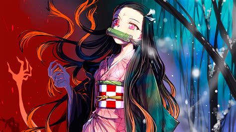 Anime Demon Slayer Nezuko Kamado Wallpaper