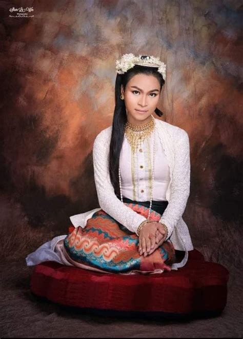Myanmar 🇲🇲 Burmese Traditional Costume Myanmar Traditional Dress Traditional Dresses Dresses