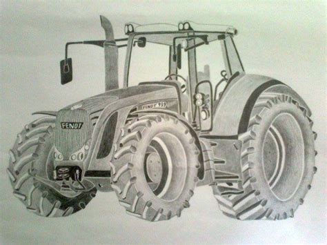 Image Result For Fendt Tractor Drawing Tractor Drawing Tractors