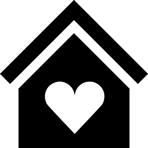Home Heart Svg Png Icon Free Download 503920 Onlinewebfontscom