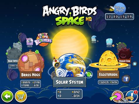 Angry Birds Space Solar System Update Now Available Angrybirdsnest