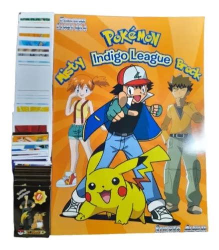 Album Pokémon Indigo League Set De Estampas Meses Sin Interés