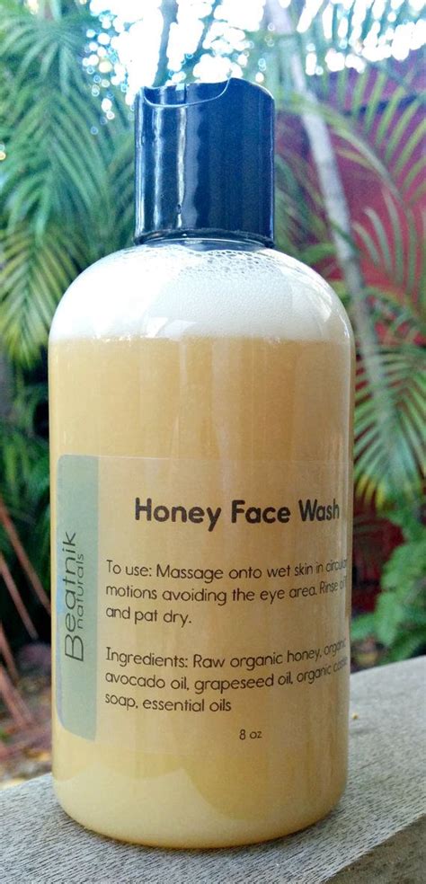 Honey Face Wash Organic Face Wash Natural Face Wash Liquid Face Wash