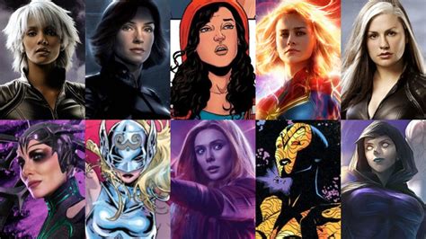Top 10 Most Powerful Marvel Women By Herocollector16 On Deviantart