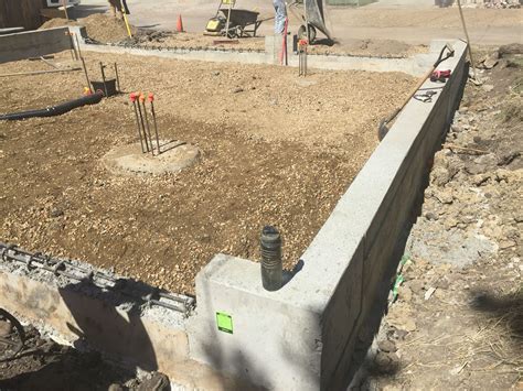 Grade Beam Concrete Garage Garages Park Slide Beams Foundation