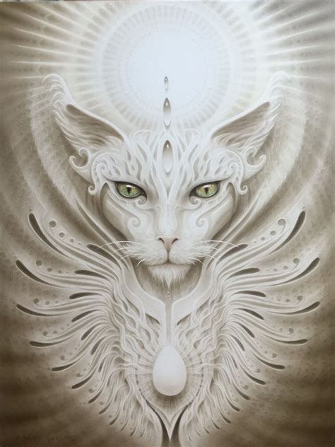 The Mystic Cat From A Andrew Gonzalez Art Shop Cat Art Animal Art