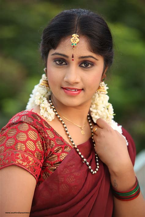 Telugu Actress Gagana In Half Saree Photos South Indian Actress