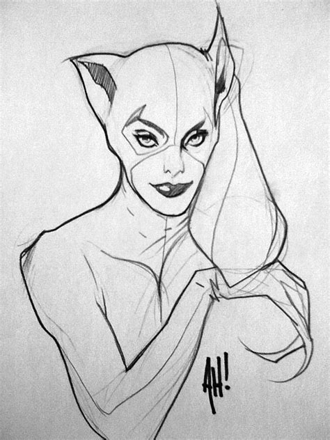 Catwoman By Adam Hughes Comic Art Community Gallery Of Comic Art