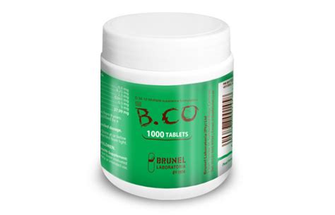 Bco Tablets 1000 Brunel Laboratoria