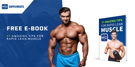 27 Amazing Tips For Lean Muscle [free Ebook] — Mo Marketplace