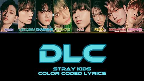 Stray Kids Dlc Color Coded Lyrics Hanromanengstraykidsdlc5star