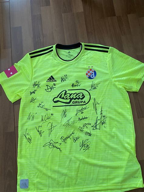 All Team Signed Original Dinamo Zagreb Match Jersey Etsy