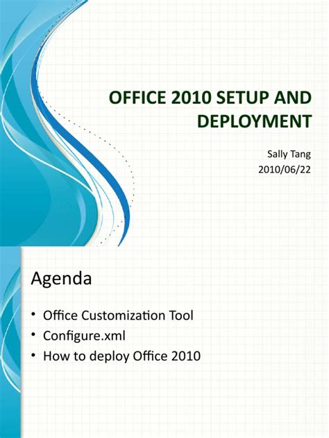 Office 2010 Setup And Deployment Pdf Microsoft Office 2010 Group
