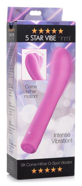Inmi Star Vibe X Come Hither Silicone G Spot Vibrator By Xr Brands The Resource By Molly