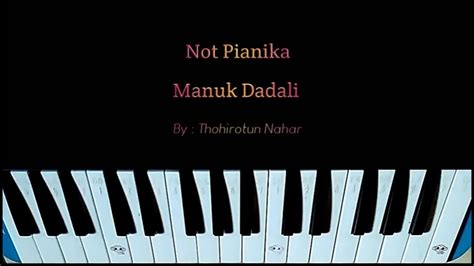 Not Pianika Manuk Dadali Lagu Daerah Jawa Barat Youtube