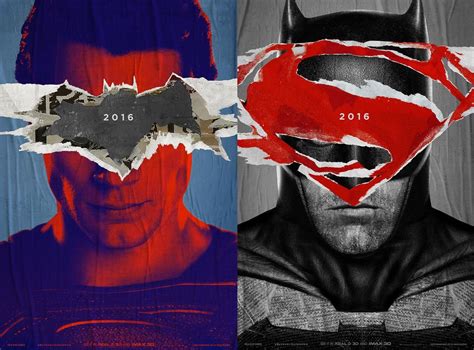 Batman Vs Superman Dawn Of Justice Teaser Posters Revealed What S A Geek