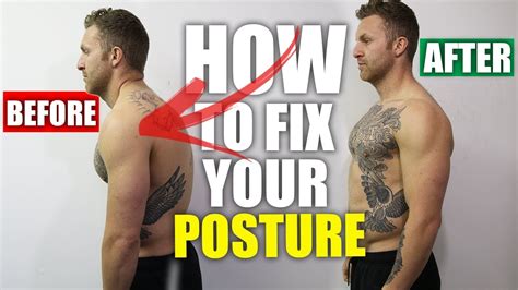 12 exercises that help fix your crappy posture. How To Fix Your Bad Posture - YouTube