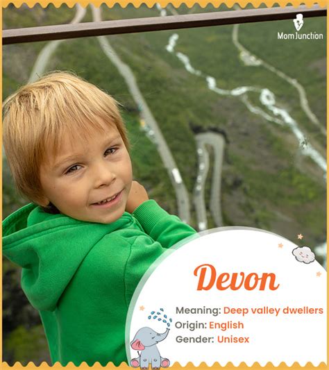 Devon Name Meaning Origin History And Popularity Momjunction