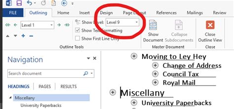 How Can I Change Heading Levels In Microsoft Word Super User