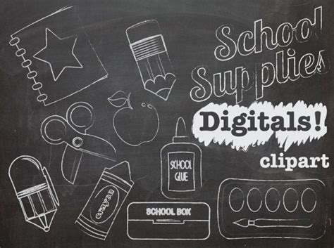 Back To School Chalkboard Clipart Clip Art Library