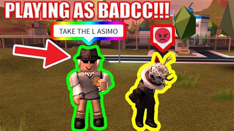 Playing As Badcc Creator Of Jailbreak Roblox Jailbreak Fake Badcc