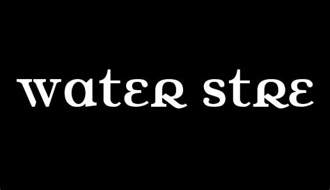 Water Street Free Font