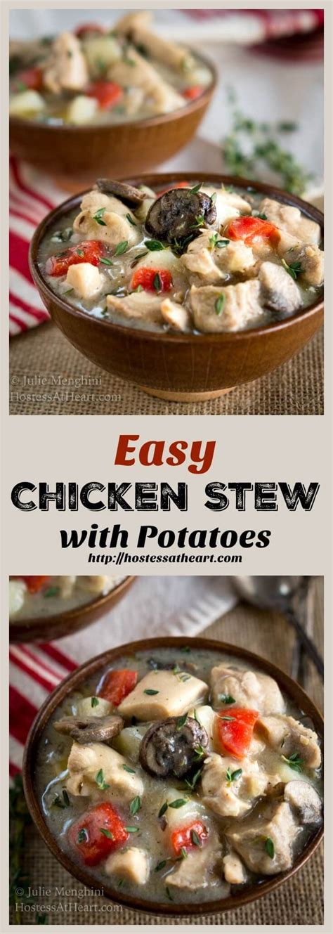This korean chicken stew has become one of my favorite chicken dishes lately. Easy Creamy Chicken Stew with Potatoes Recipe is like a big ole hug from the inside out. It's ...