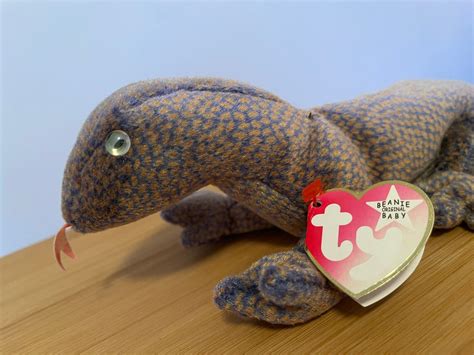 Scaly The Lizard 1999 Ty Original Beanie Babies Collection Etsy