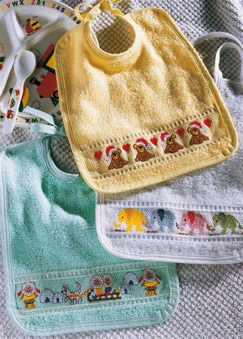 Baby Bibs Cross Stitch Patterns Free Baby Cross Stitch Patterns