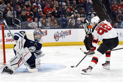 Devils Takeaways Hughes Bratt Down Blue Jackets In Devils Victory