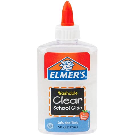 Elmers Clear Washable Liquid School Glue 5 Ounces 1 Count 5 Fl Oz