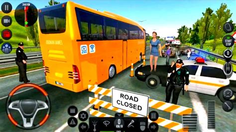 Modern Bus Simulator Drive D New Bus Games Free Bus Game Android Gameplay Youtube