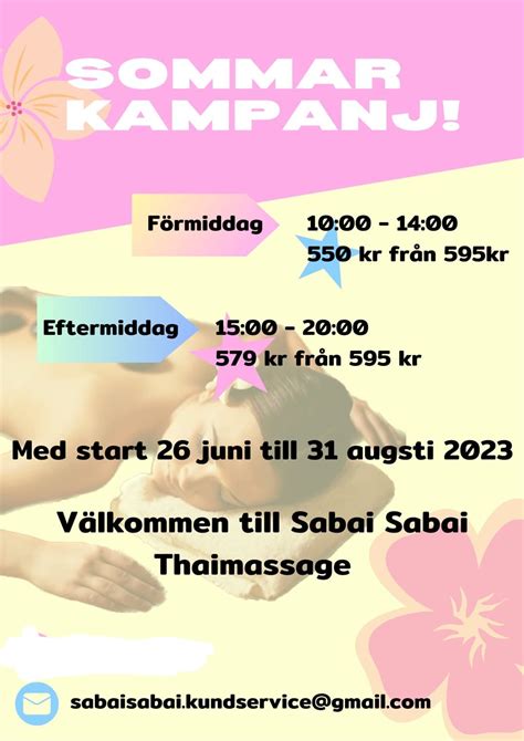 Sabai Sabai Thaimassage Uppsala