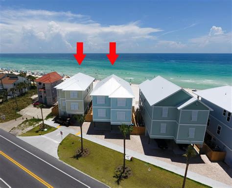 2 Neighboring Pcb Beachfront Homes For Sale